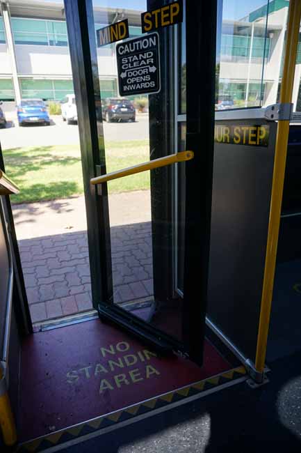 Adelaide Metro Iveco Metro Custom CB80 step exit